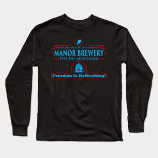 Manor Brewery Defiance Lager Long Sleeve T-Shirt